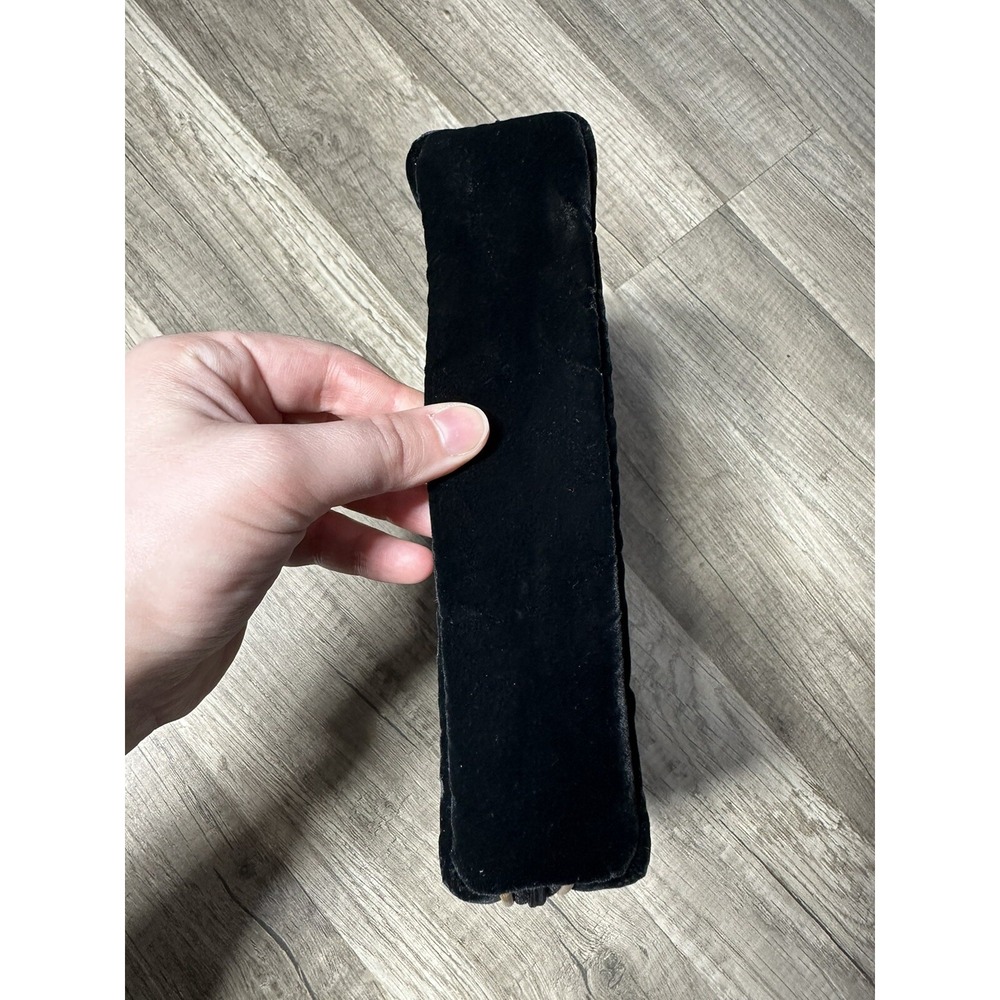 Chanel Parfums Black Velvet Cosmetic‎ Pouch Travel Bag - Picture 6 of 13